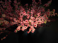 Perzik bloesem kunstboom - afbeelding 9 van  18