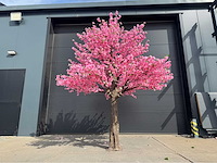 Perzik bloesem kunstboom - afbeelding 8 van  14