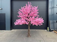 Perzik bloesem kunstboom - afbeelding 1 van  14