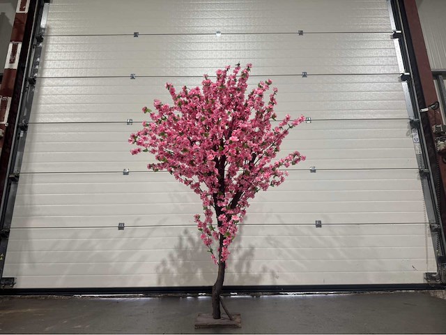 Perzik bloesem kunstboom - afbeelding 1 van  9