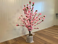 Perzik bloesem kunstboom - afbeelding 9 van  13