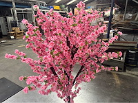 Perzik bloesem kunstboom - afbeelding 1 van  3