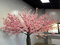 Perzik bloesem kunstboom - afbeelding 2 van  15