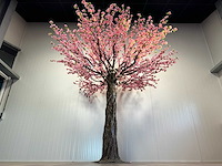 Perzik bloesem kunstboom - afbeelding 9 van  15