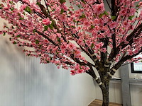 Perzik bloesem kunstboom - afbeelding 5 van  16