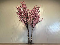 Perzik bloesem kunstboom - afbeelding 2 van  16