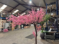 Perzik bloesem perzik bloesem kunstboom - afbeelding 9 van  12