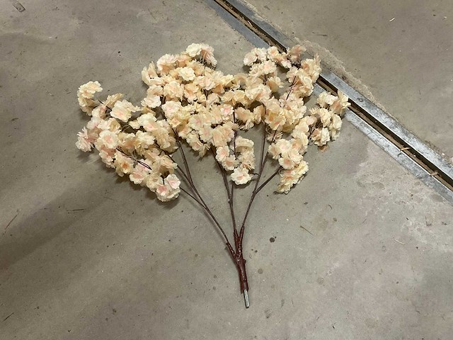 Perzikbloesem kunstboom - afbeelding 3 van  14
