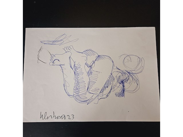 Peter klashorst (1957 - 2024) kunstwerk - investeringsstuk - afbeelding 1 van  3