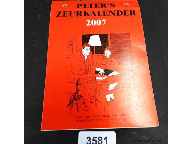 Peter's zeurkalender 2007 - afbeelding 1 van  5