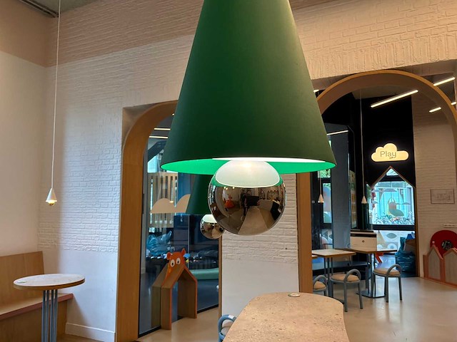 Petite friture - cherry - hanglamp (3x) - afbeelding 2 van  4