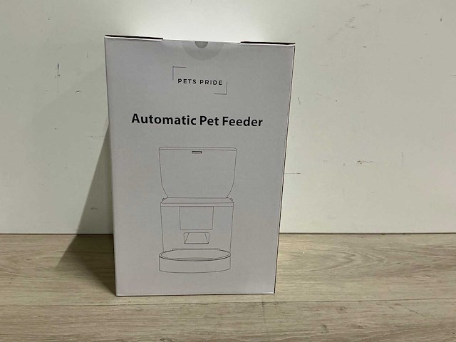 Pets pride automatic pet feeder (6x) - afbeelding 1 van  4