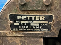 Petter pazi stationaire dieselmotor - afbeelding 7 van  7