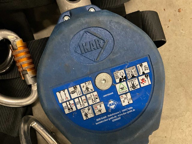 Petzl/ikar valbeveiliging + fall arrester - afbeelding 4 van  5