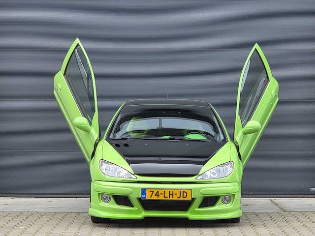 Peugeot - 2003 - 206 - 1.6-16v xs - tuning - 74-lh-jd - afbeelding 4 van  24
