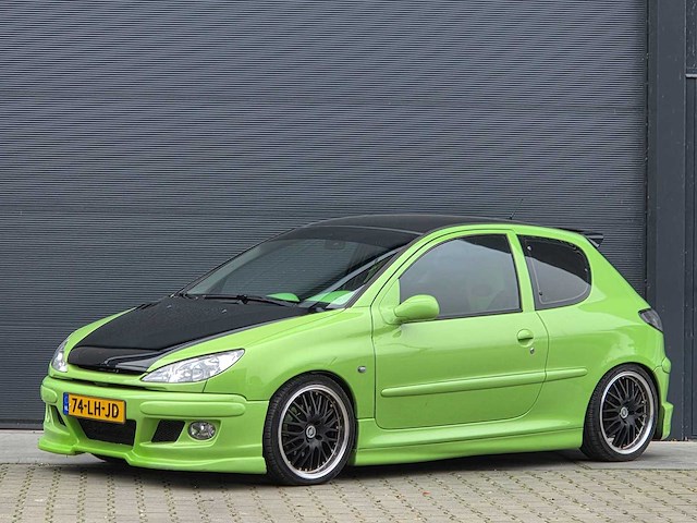 Peugeot - 2003 - 206 - 1.6-16v xs - tuning - 74-lh-jd - afbeelding 1 van  24
