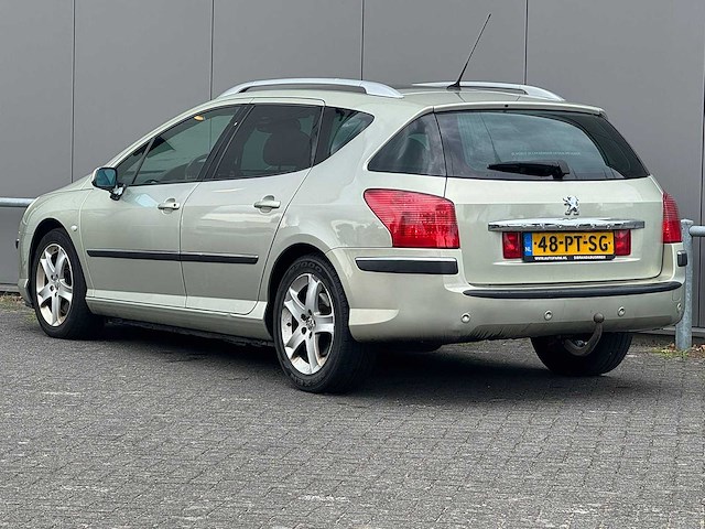 Peugeot - 2004 - 407 sw - 2.2-16v xs pack - 48-pt-sg - afbeelding 9 van  13