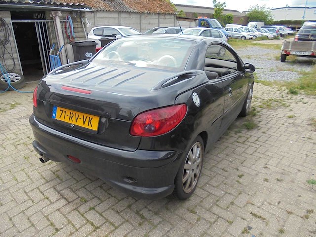 Peugeot - 2005 - 206 cc - 2.0-16v griffe - 71-rv-vk - afbeelding 4 van  11