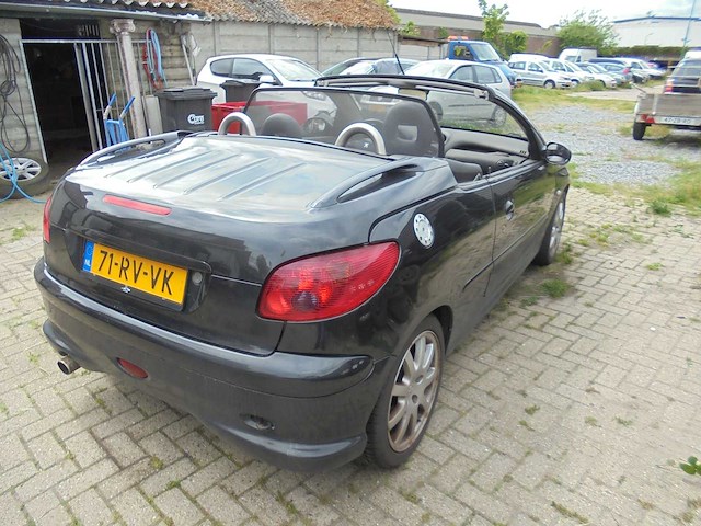 Peugeot - 2005 - 206 cc - 2.0-16v griffe - 71-rv-vk - afbeelding 6 van  11