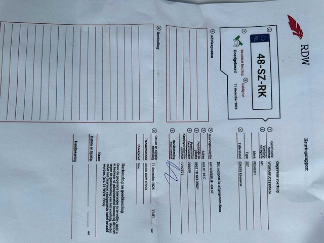 Peugeot - 2006 - 207 - 1.6-16v xs pack - 48-sz-rk - afbeelding 10 van  18