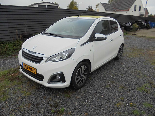Peugeot - 2018 - 108 cabrio - 1.0 e-vti gt-line - personenauto - afbeelding 1 van  22