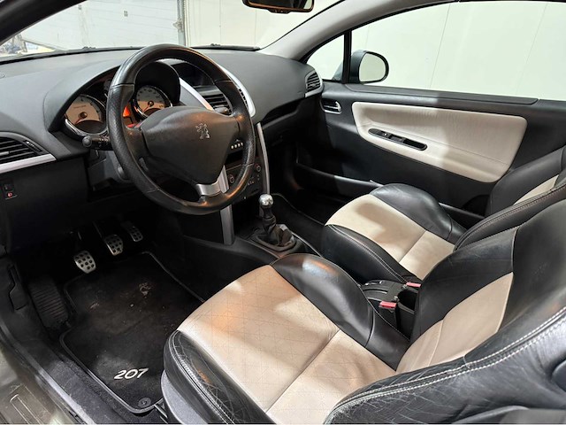 Peugeot - 207 cc - 1.6 120 pk rolland garros - personenauto - 2010 - afbeelding 5 van  23