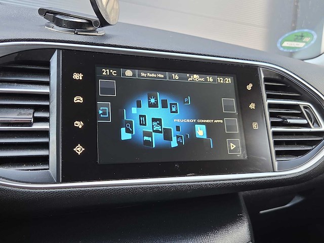Peugeot - 308 sw - 1.2 puretech style - 2015 - hf-722-f - personenauto - afbeelding 17 van  26