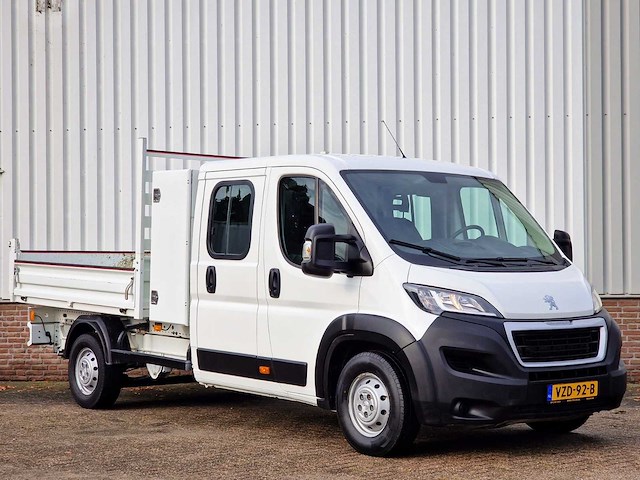 Peugeot - boxer - 435 2.2 hdi l - kipper - 49000 km - 2021 - vzd-92-b - bedrijfswagen - afbeelding 12 van  37