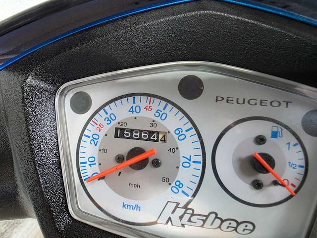 Peugeot - bromscooter - kisbee 4t - 4t 45km uitvoering f089gs - afbeelding 7 van  8