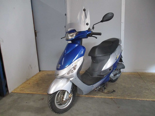 Peugeot - snorscooter - v-click - scooter - afbeelding 3 van  10