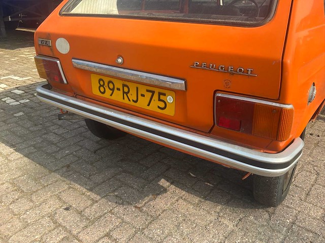 Peugeot 104 gl 1.0 oldtimer - afbeelding 6 van  27