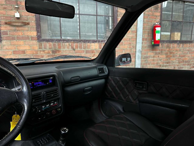 Peugeot 106 gti 1*nfx 1.6-16v sport 118pk 1996 (origineel-nl), pt-fr-96 - afbeelding 15 van  38