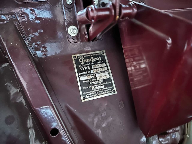 Peugeot 202 pick-up truck 1946, bh-08-77 - afbeelding 33 van  38