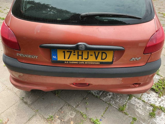 Peugeot 206 1.4 xs 17-hj-vd - afbeelding 11 van  25