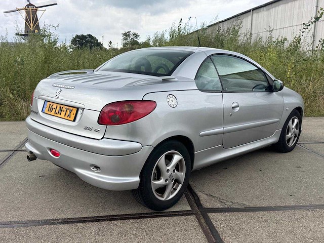 Peugeot 206 cc 1.6-16v, 16-ln-tx - afbeelding 5 van  11