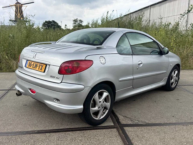 Peugeot 206 cc 1.6-16v, 16-ln-tx - afbeelding 5 van  11