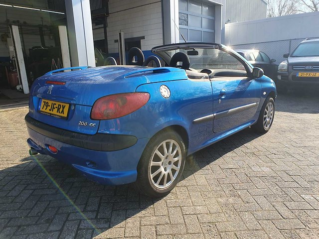 Peugeot 206 cc 1.6 16v, 79-jf-rx - afbeelding 2 van  7