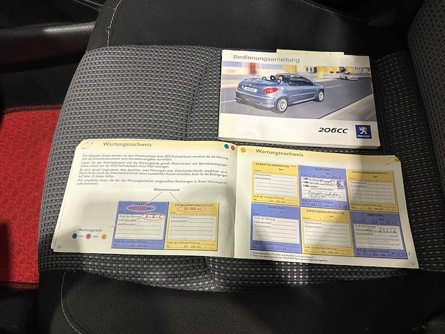 Peugeot 206 cc 1.6-16v k-555-px - afbeelding 13 van  20