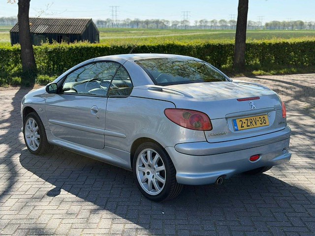 Peugeot 206 cc 1.6-16v roland g. 2-zrv-38 - afbeelding 2 van  22