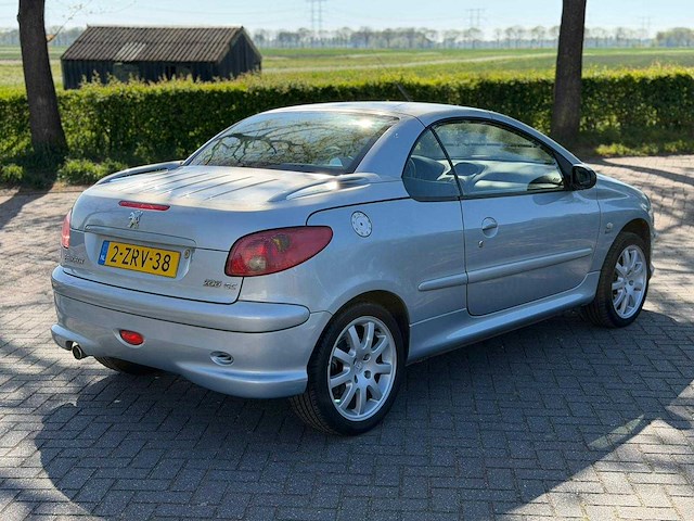 Peugeot 206 cc 1.6-16v roland g. 2-zrv-38 - afbeelding 3 van  22