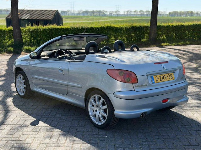 Peugeot 206 cc 1.6-16v roland g. 2-zrv-38 - afbeelding 16 van  22