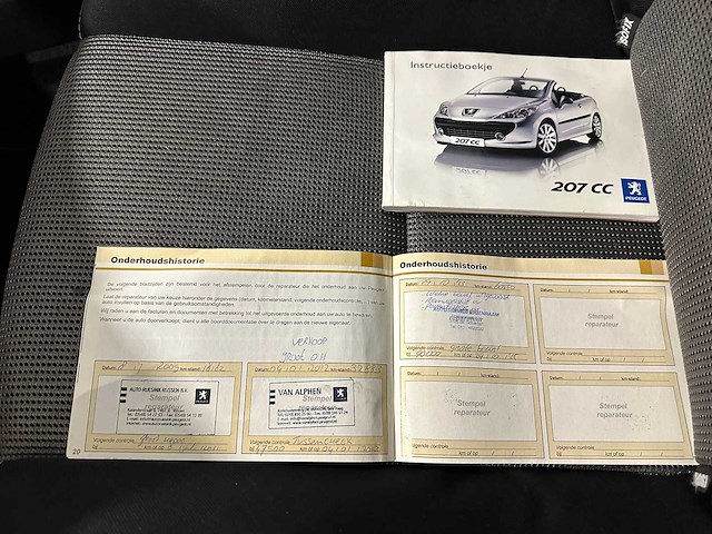 Peugeot 207 cc 1.6 vti première 42-xt-gv - afbeelding 8 van  17