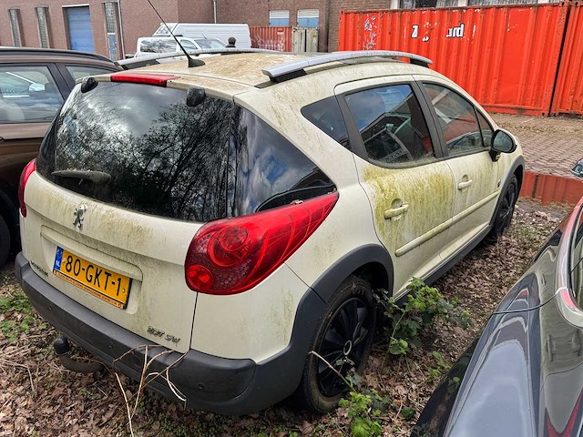 Peugeot 207 sw outdoor 1.6 vti xs 120pk 2008 -orig. nl-, 80-gkt-1 - afbeelding 16 van  18