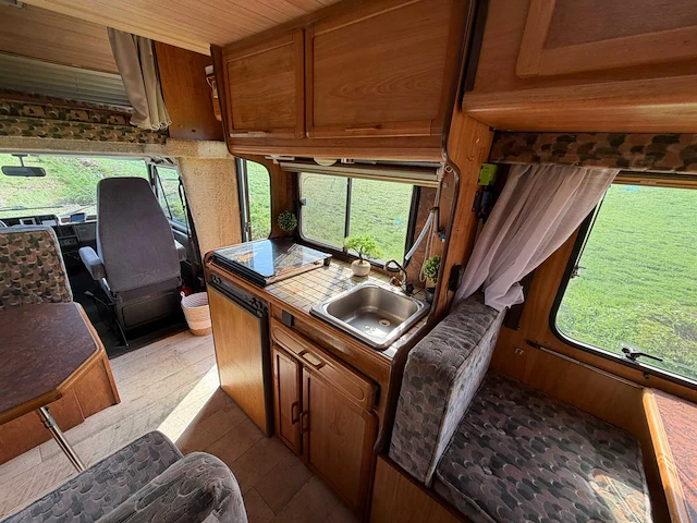 Peugeot 280 g 52 kampeerauto rapido camper yk-33-sz - afbeelding 13 van  34