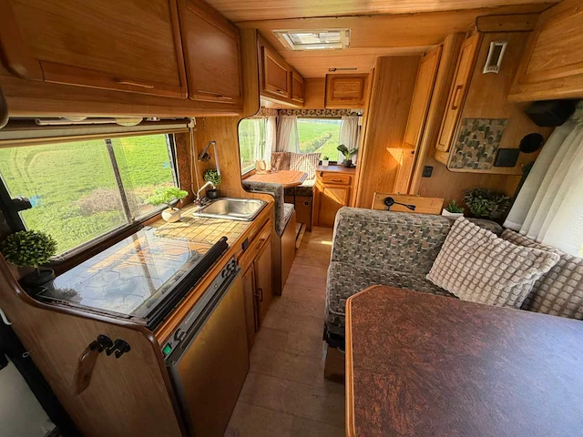 Peugeot 280 g 52 kampeerauto rapido camper yk-33-sz - afbeelding 15 van  34