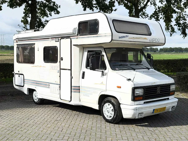 Peugeot 280 g 52 kampeerauto rapido camper yk-33-sz - afbeelding 29 van  34