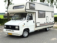 Peugeot 280l kampeerwagen bürstner camper 64-vp-nr - afbeelding 1 van  18