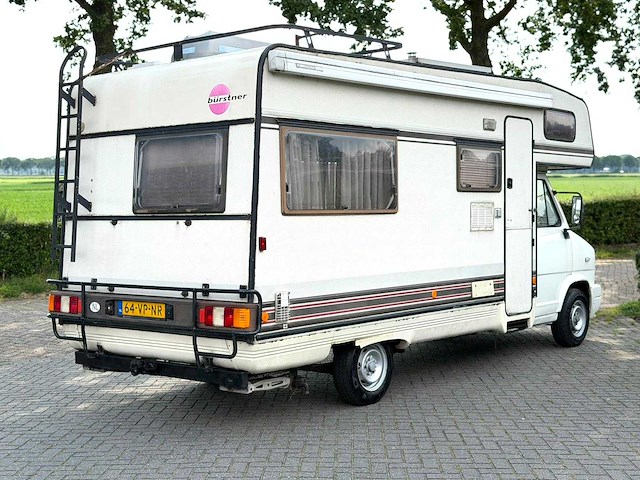 Peugeot 280l kampeerwagen bürstner camper 64-vp-nr - afbeelding 13 van  18