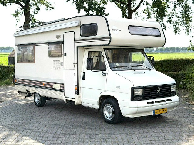Peugeot 280l kampeerwagen bürstner camper 64-vp-nr - afbeelding 15 van  18