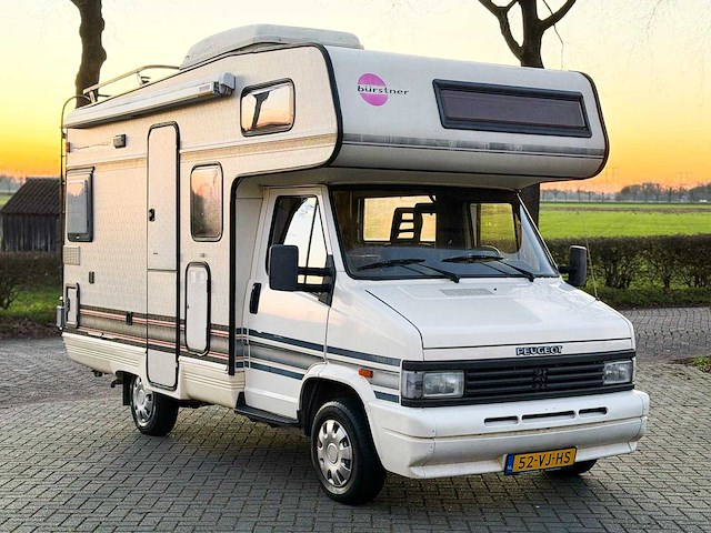Peugeot 290 2.5 bürstner camper 52-vj-hs - afbeelding 26 van  28